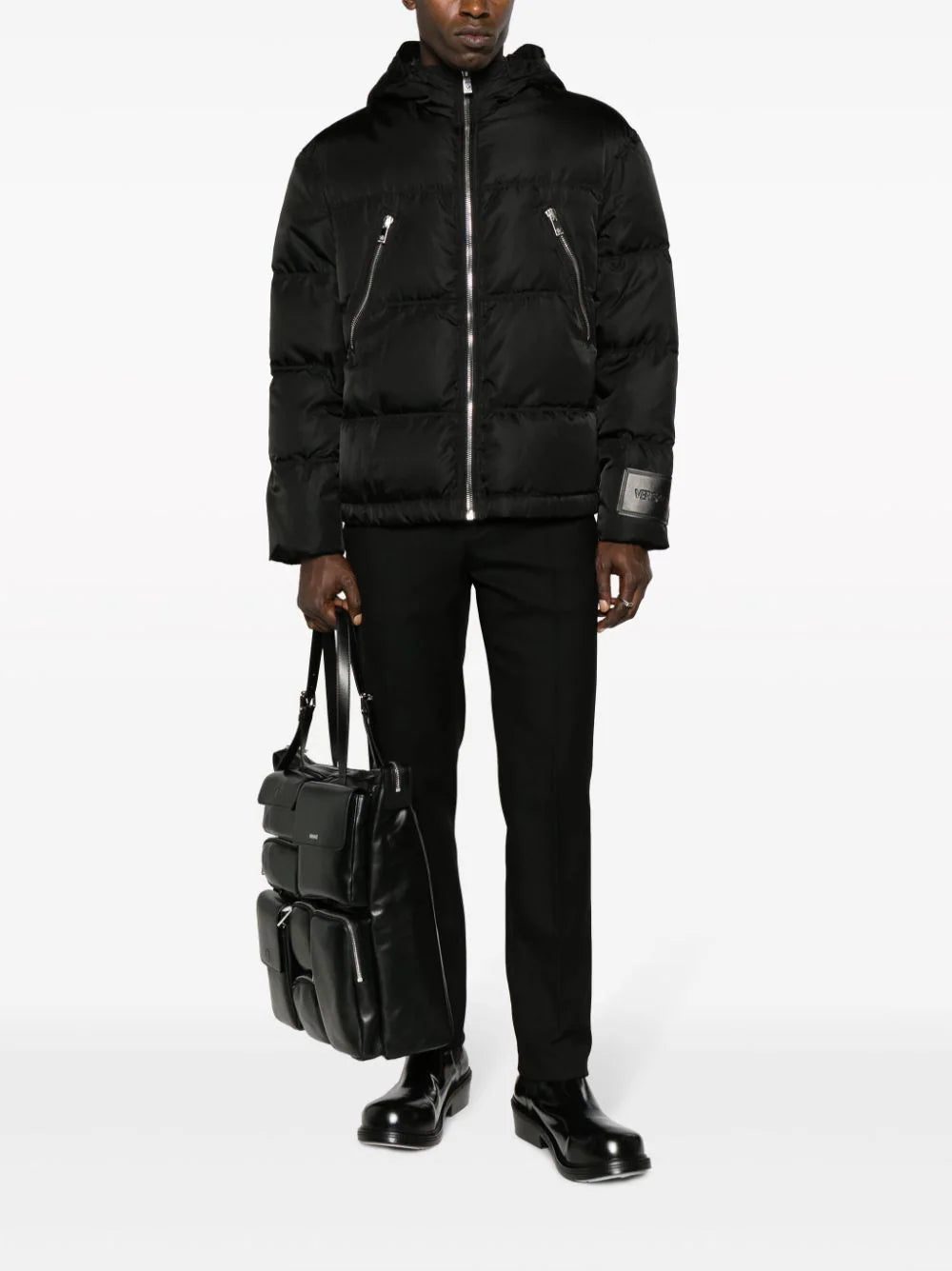 Versace zip-detail puffer jacket - Image 2