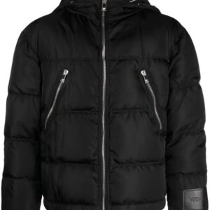 Versace  zip-detail puffer jacket