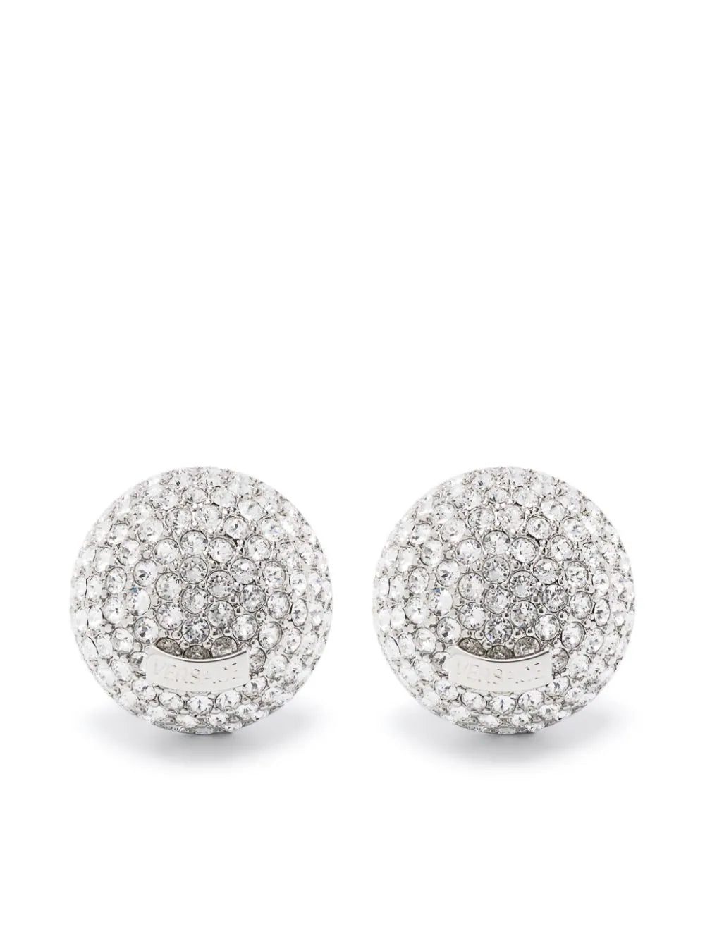 Versace Sphere crystal earrings