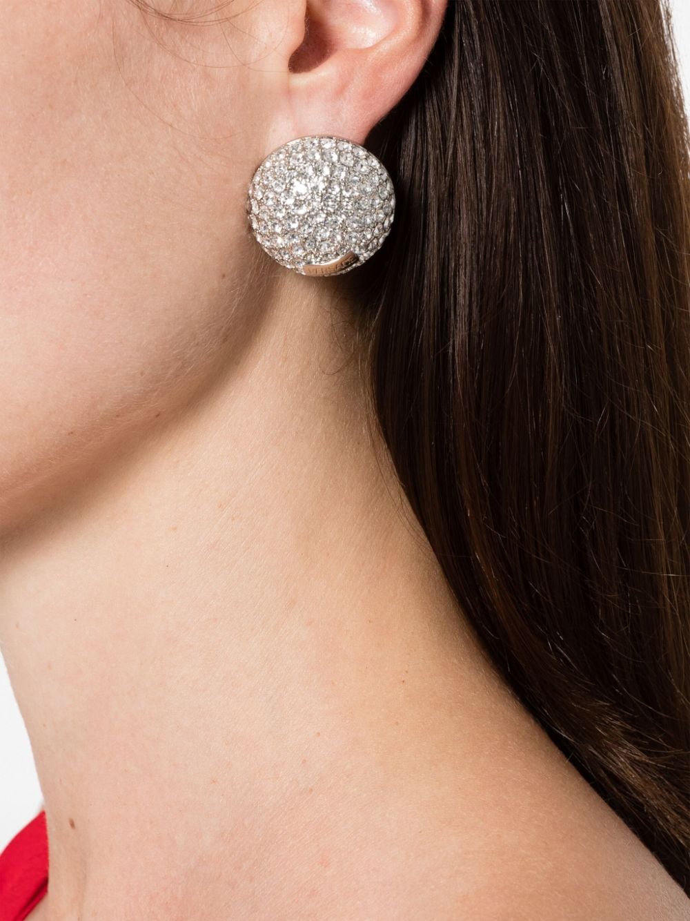 Versace Sphere crystal earrings - Image 2