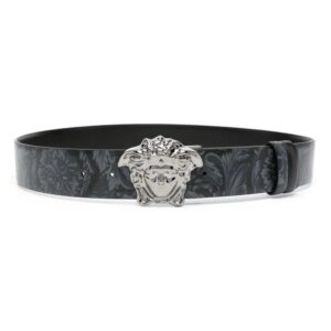 Versace  La Medusa reversible leather belt