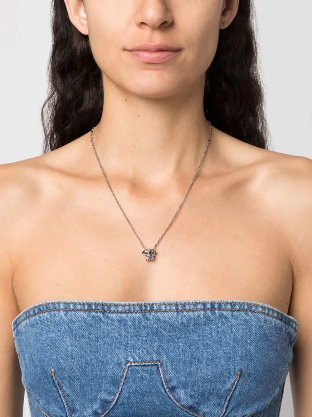 Versace Medusa Head chain necklace - Image 2