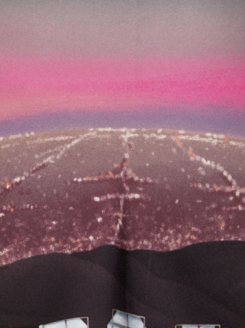 Versace graphic-print silk scarf - Image 2