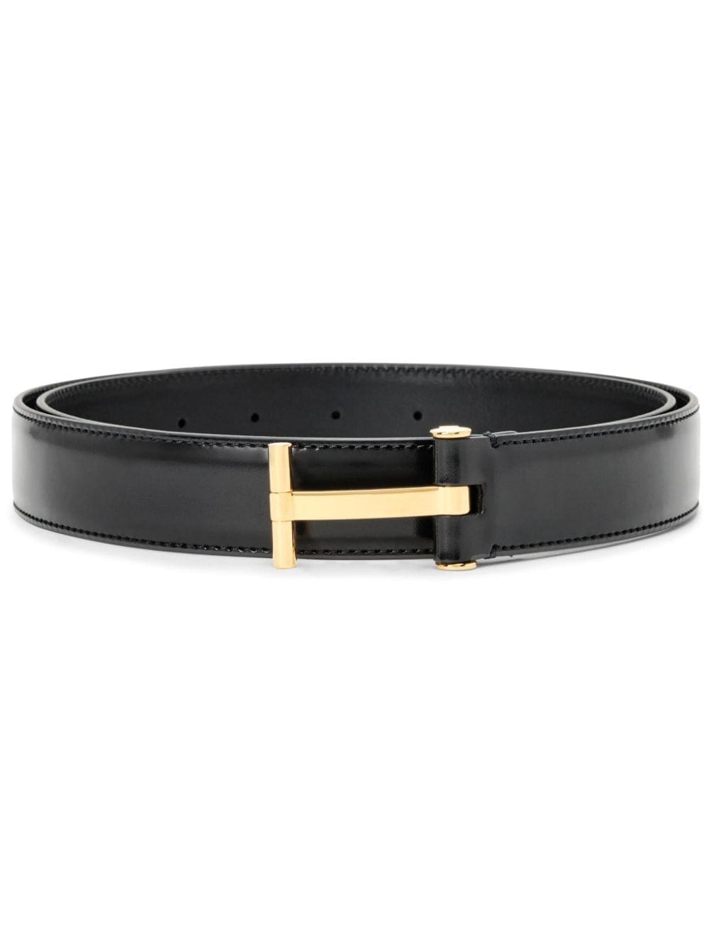 Louis Vuitton logo-buckle leather belt