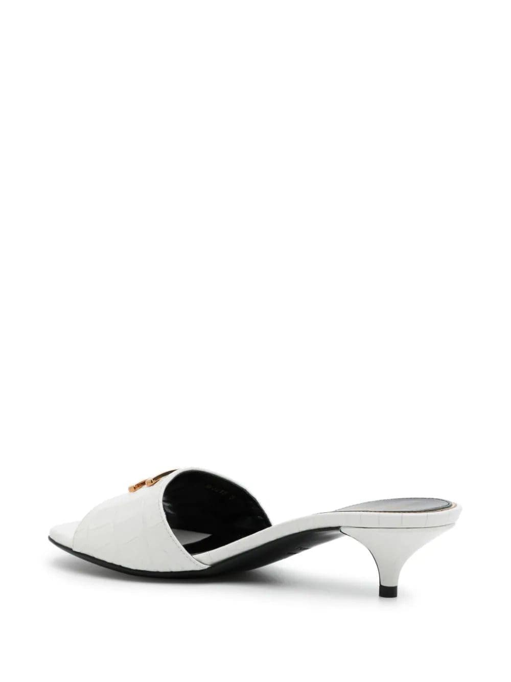 TOM FORD logo-plaque 40mm leather mules - Image 3