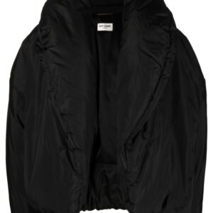 Saint Laurent  shawl-lapel silk oversized jacket