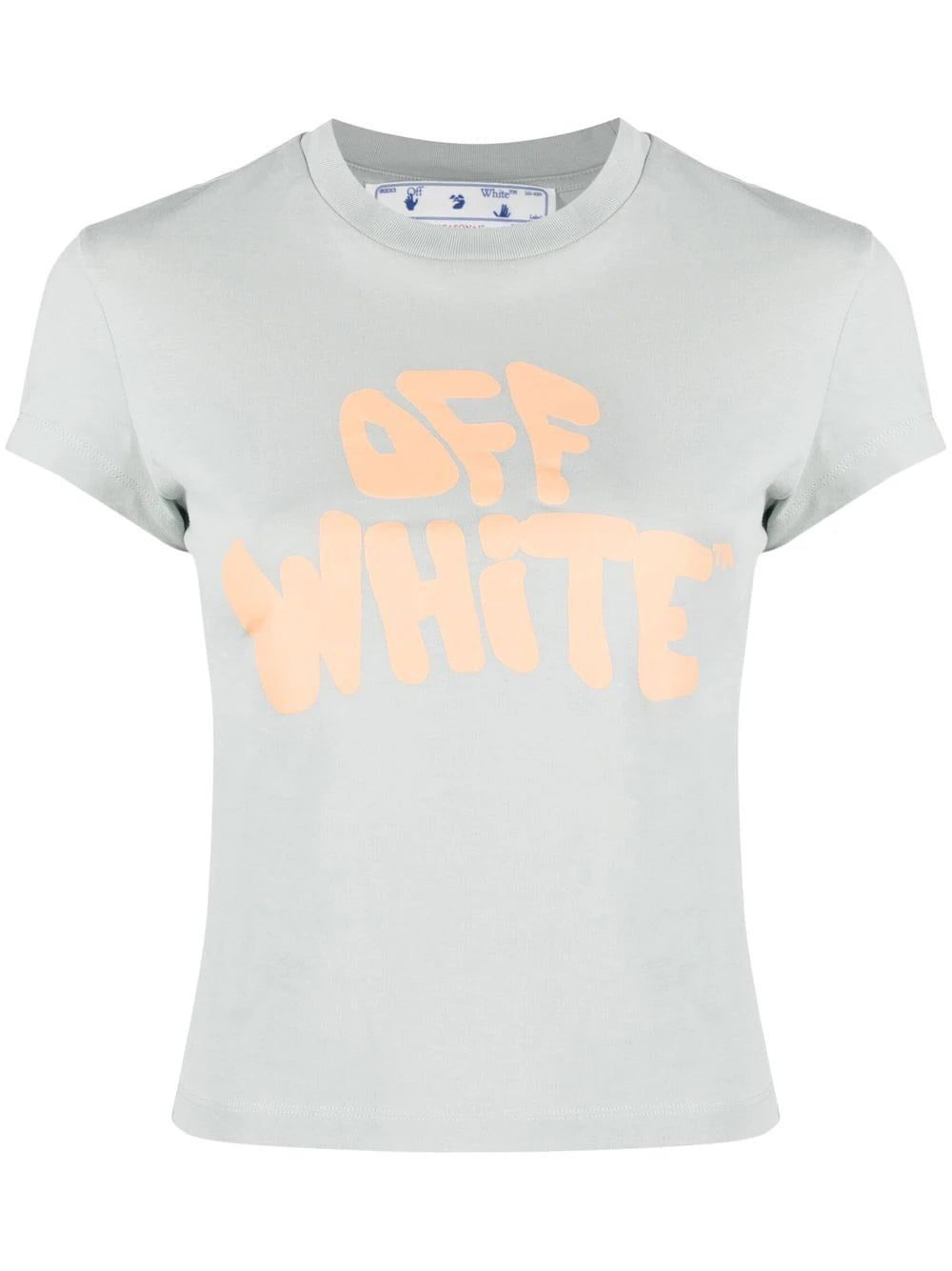 Off-White logo-print cotton T-shirt