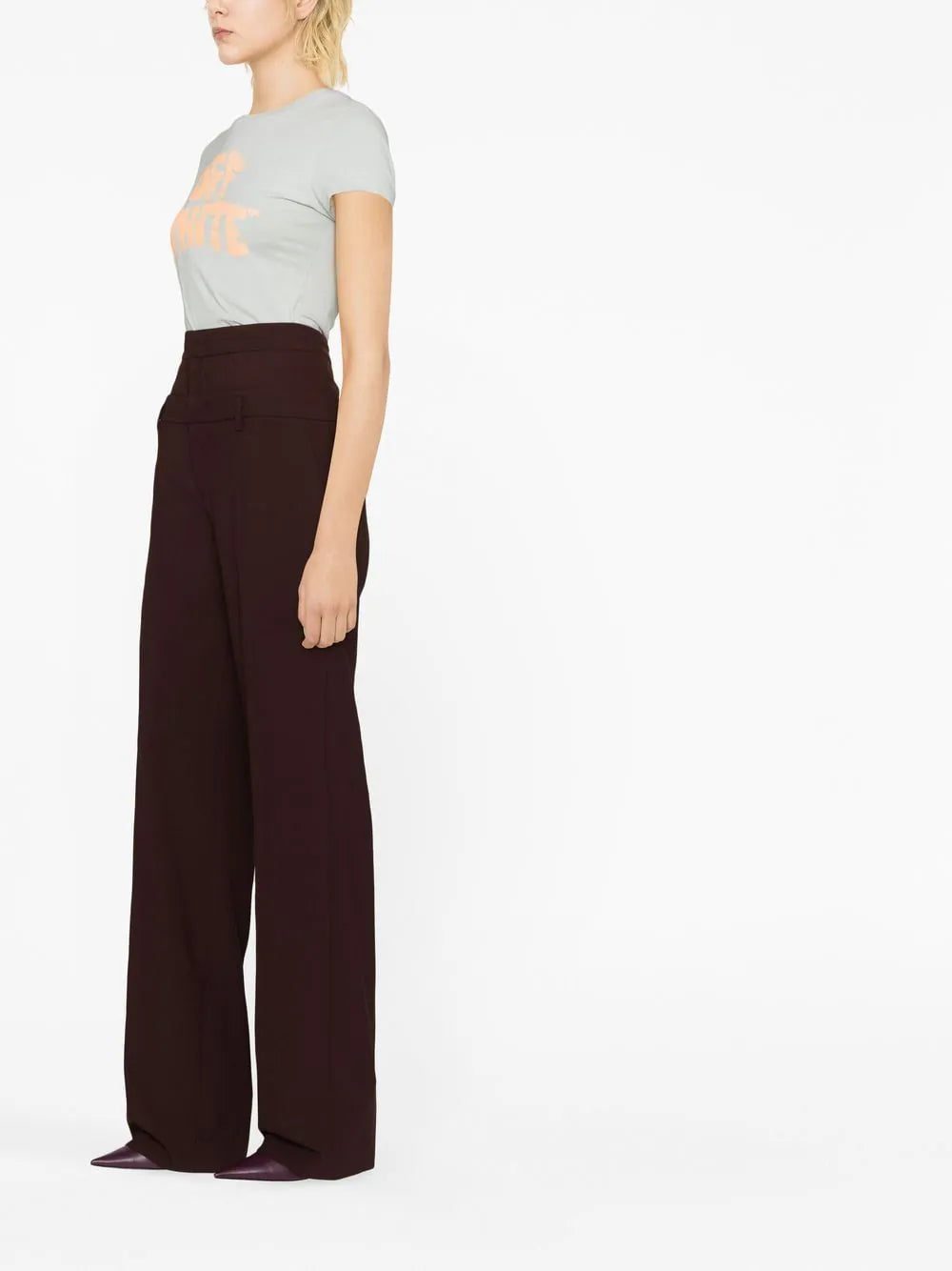 Off-White logo-print cotton T-shirt - Image 3