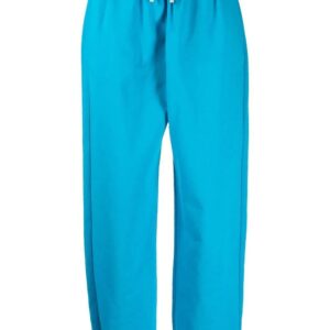 Off-White  logo-embroidered cotton track pants