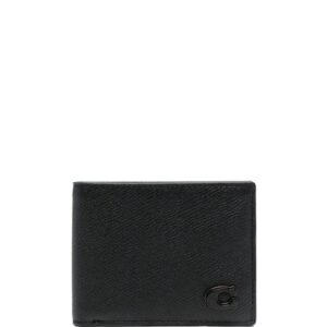 Coach logo-plaque bi-fold wallet