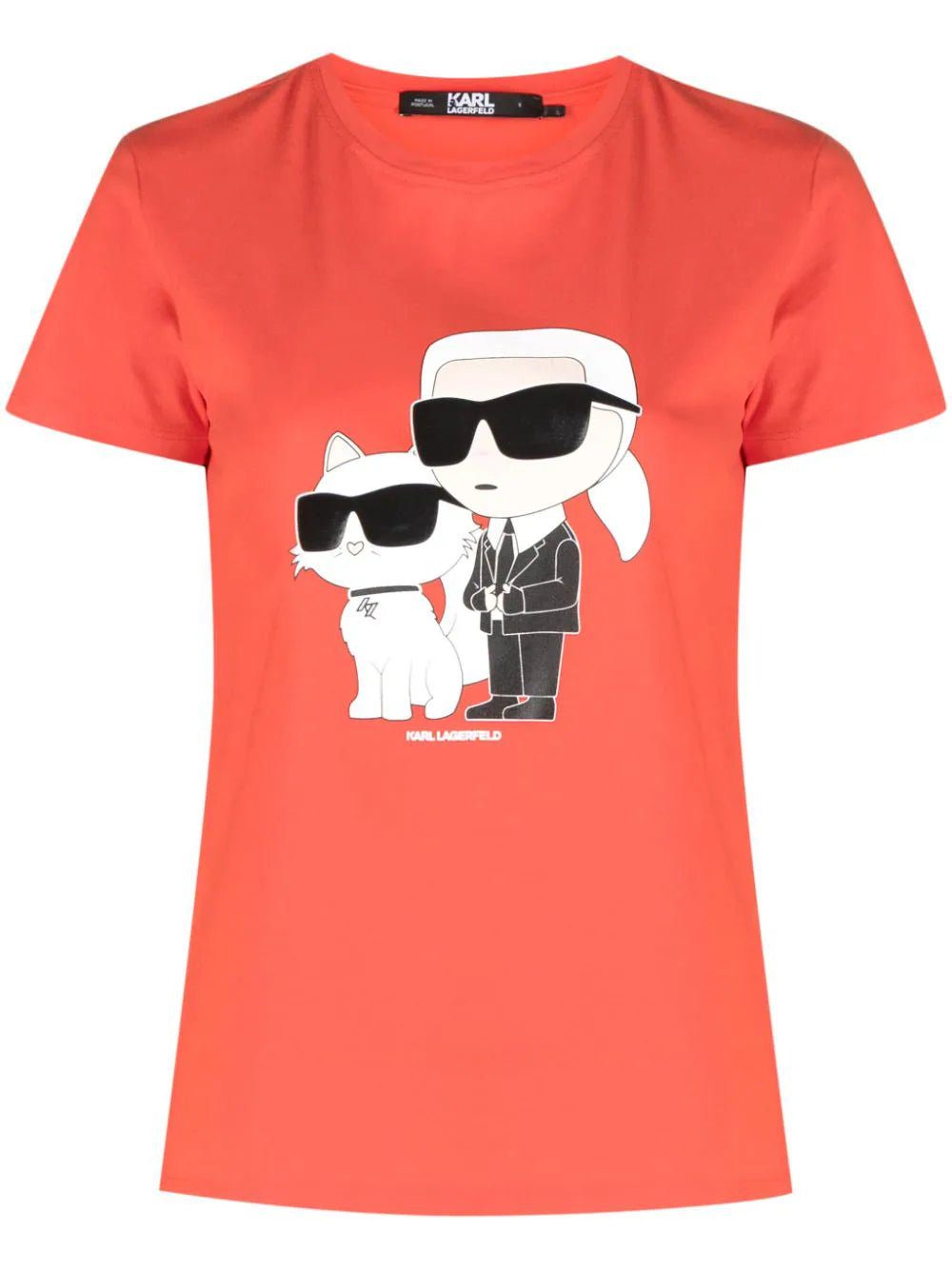 Karl Lagerfeld Mini Karl print T-shirt