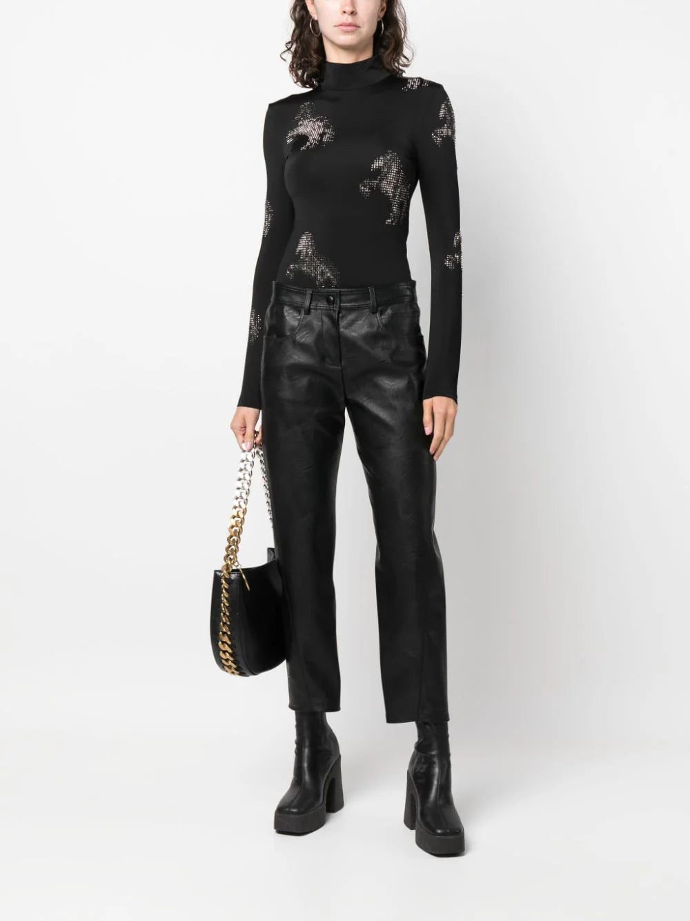 Stella McCartney stud-embellished horse-motif top - Image 2