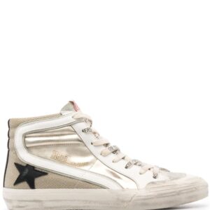 Golden Goose Slide leather sneakers