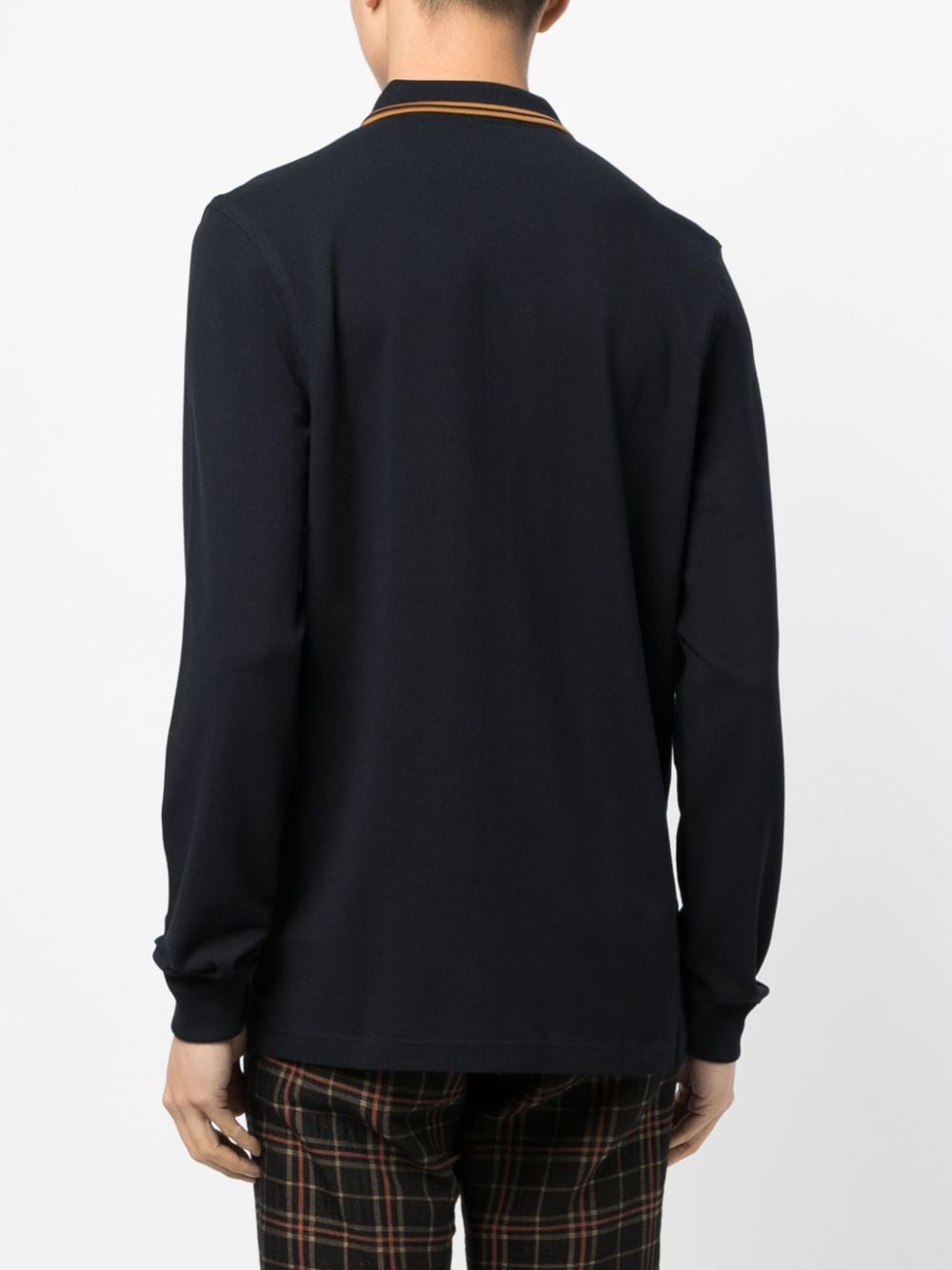 Fred Perry logo-embroidered cotton polo shirt - Image 4