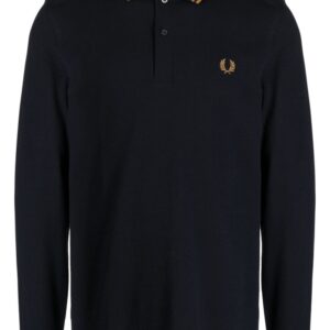 Fred Perry logo-embroidered cotton polo shirt