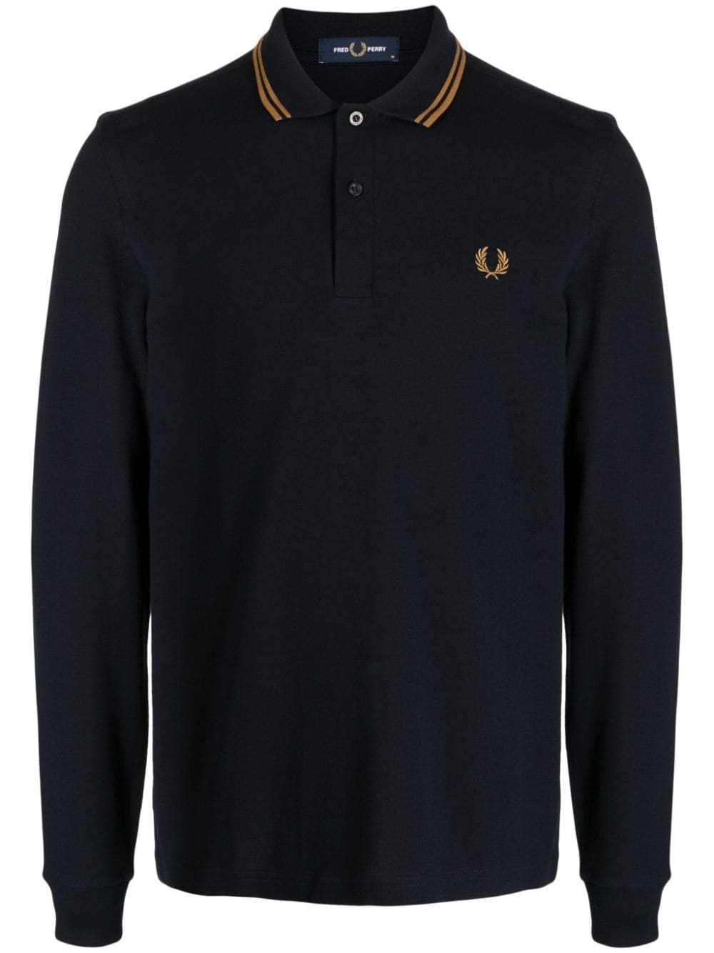 Fred Perry logo-embroidered cotton polo shirt