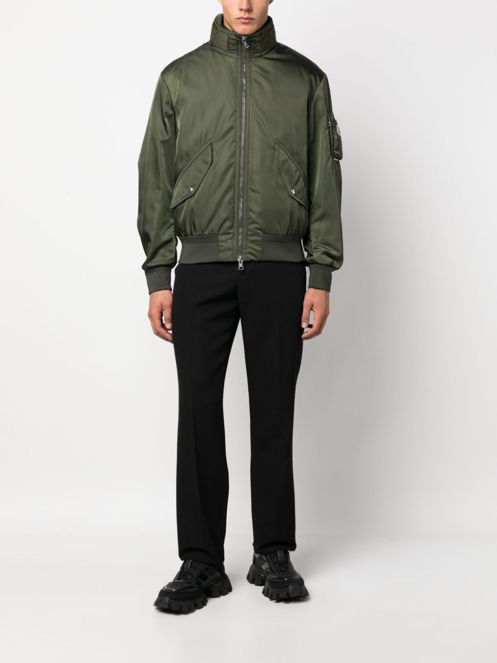 Moncler high-shine padded jacket - Image 2