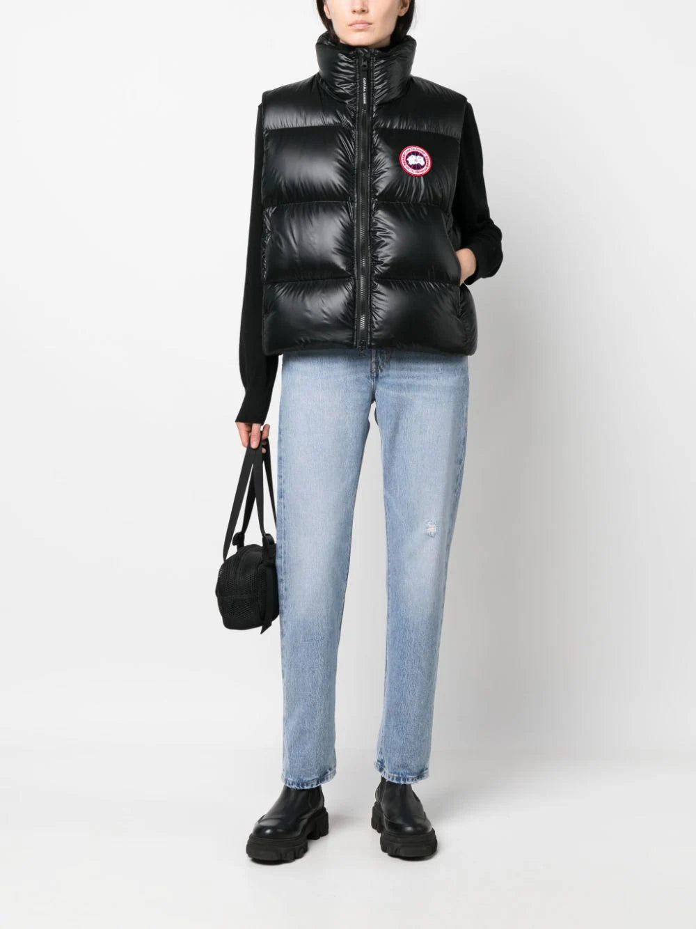 Canada Goose Cypress logo-patch puffer vest - Image 2