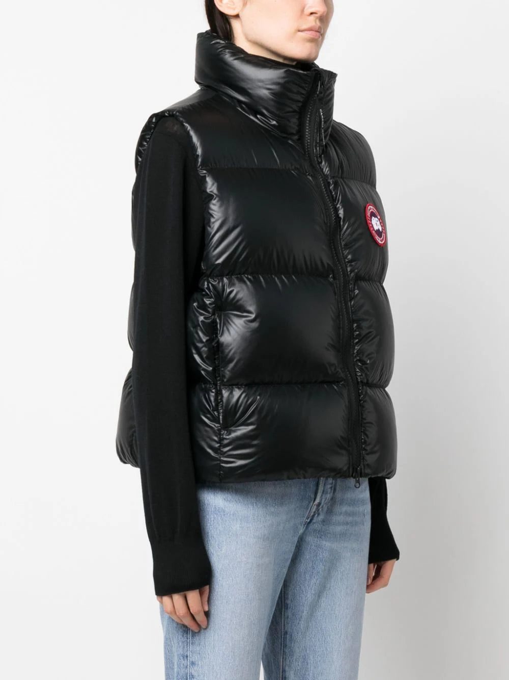 Canada Goose Cypress logo-patch puffer vest - Image 3