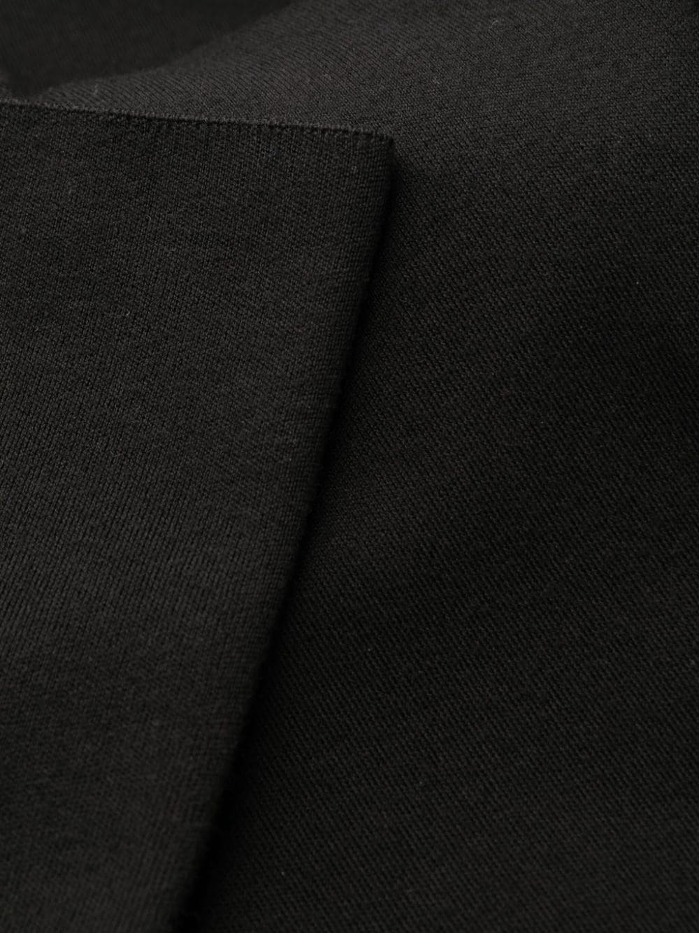 Saint Laurent funnel-neck wool midi dress - Image 2