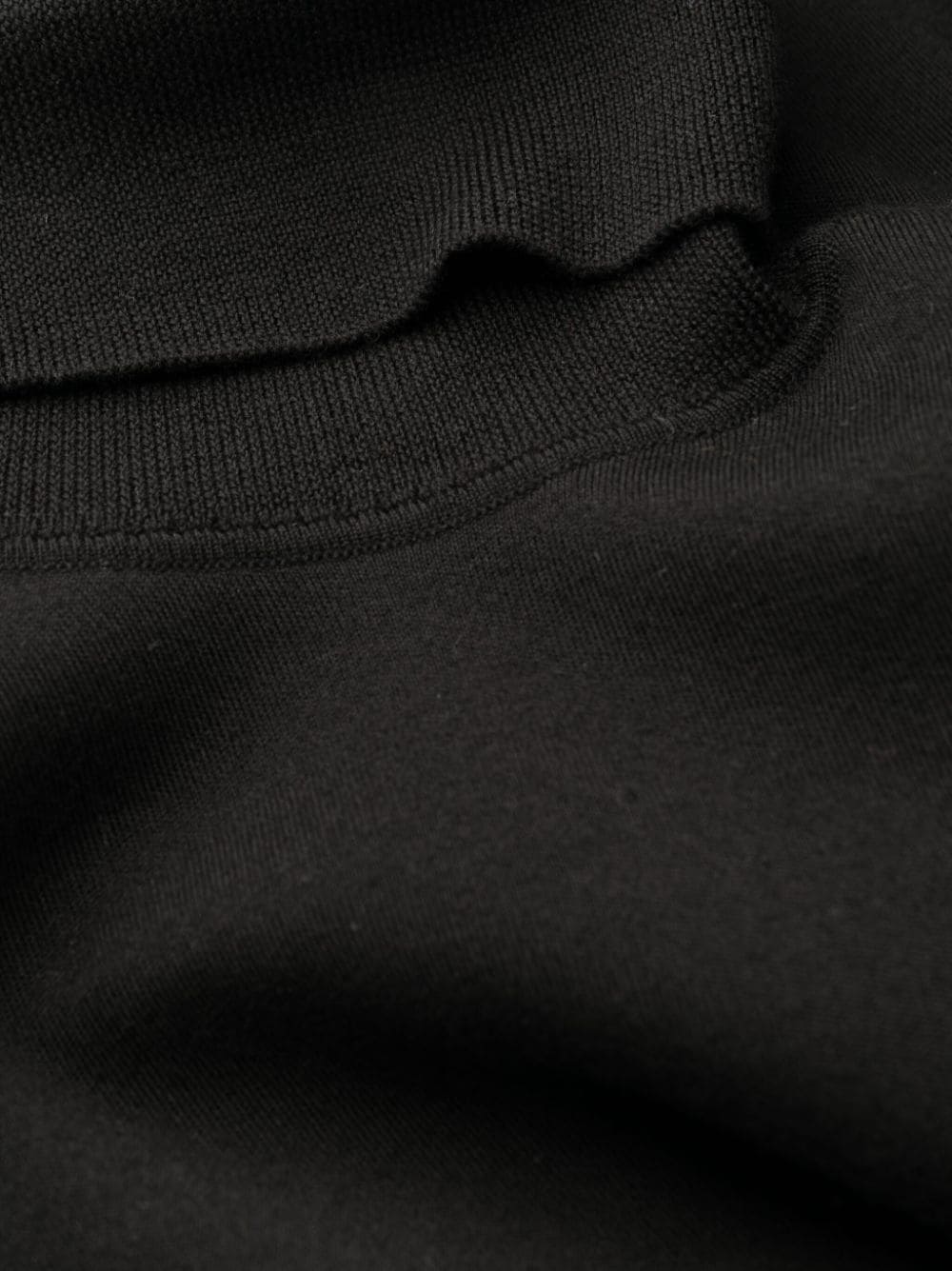 Saint Laurent funnel-neck wool midi dress - Image 3