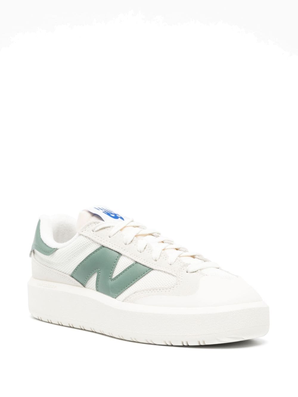 New Balance logo-patch lace-up sneakers - Image 2