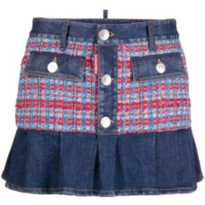DSQUARED2 low-rise denim miniskirt