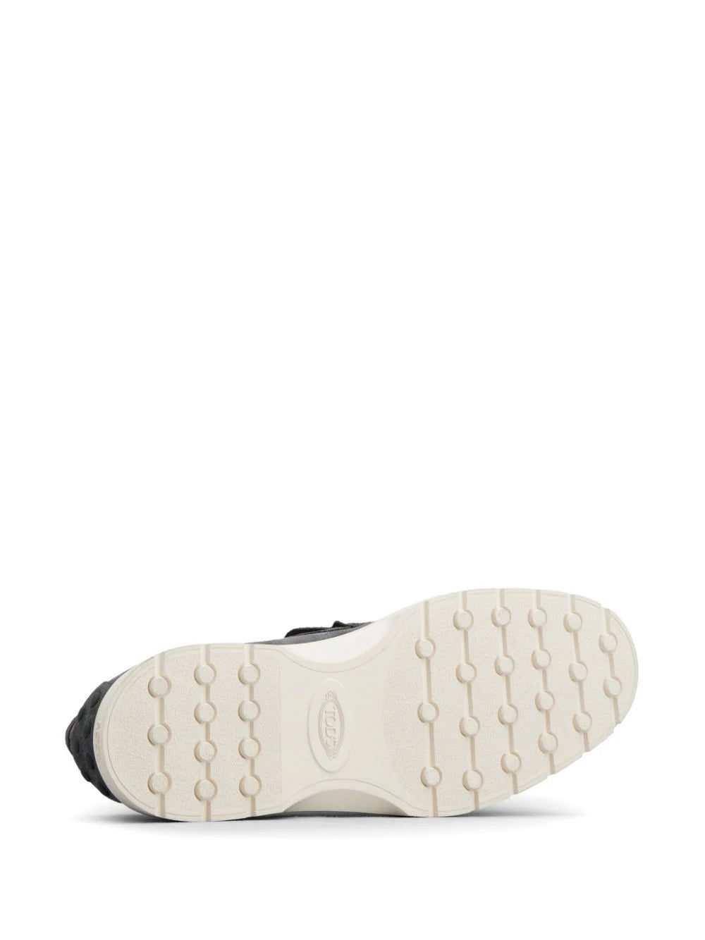 Tod's logo-debossed suede loafers - Image 4