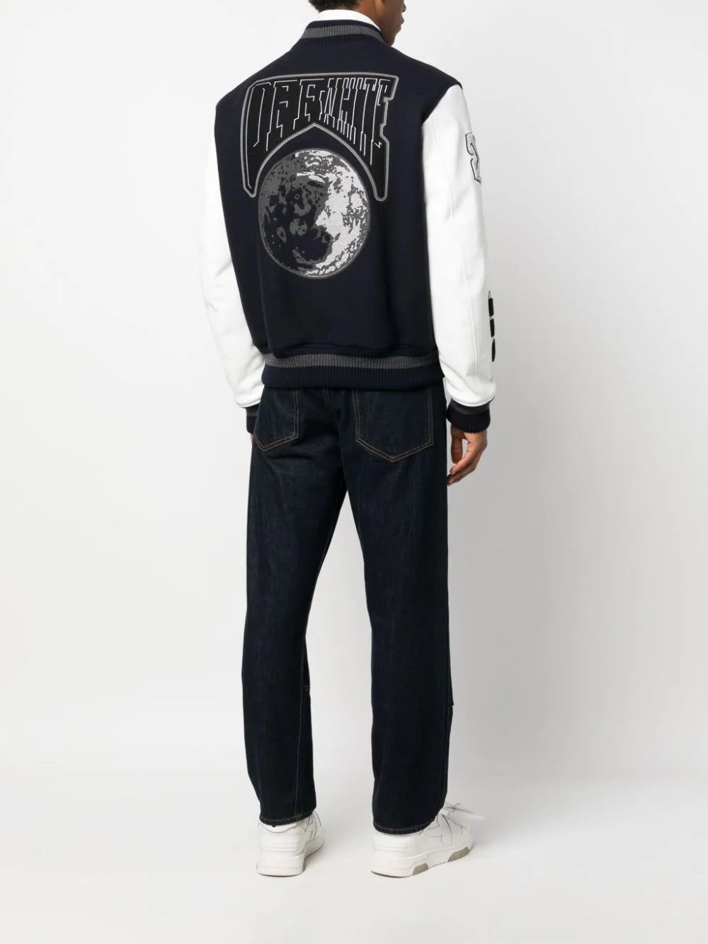 Off-White Cryst Moon Phase varsity jacket - Image 2