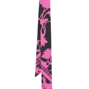 Versace  floral silk scarf tie