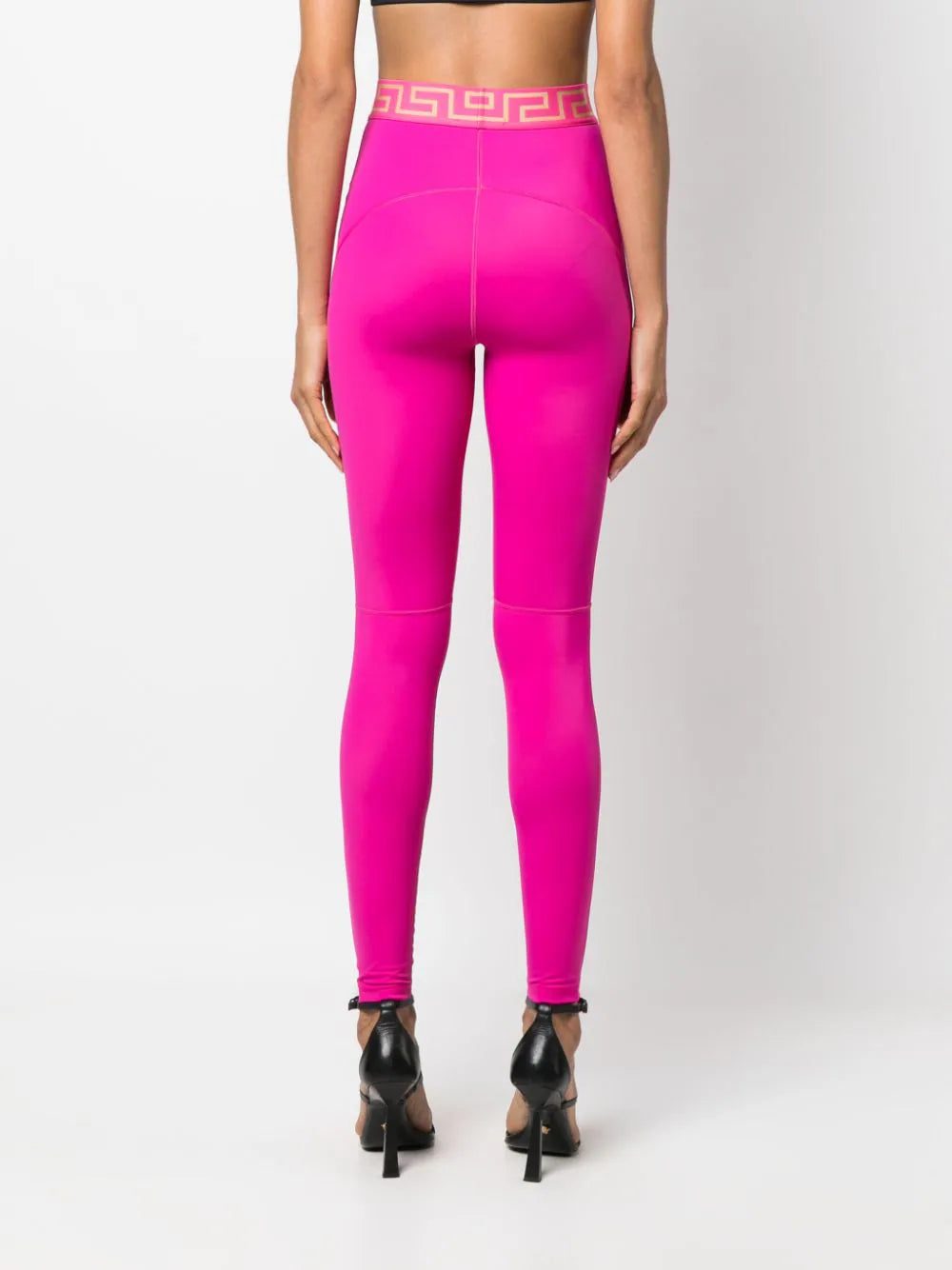 Versace Greca-pattern high-waisted leggings - Image 4