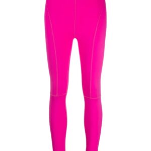 Versace  Greca-pattern high-waisted leggings