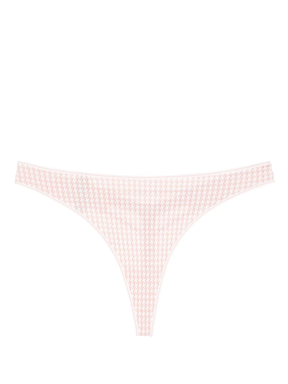 Marlies Dekkers Gloria houndstooth-pattern thong
