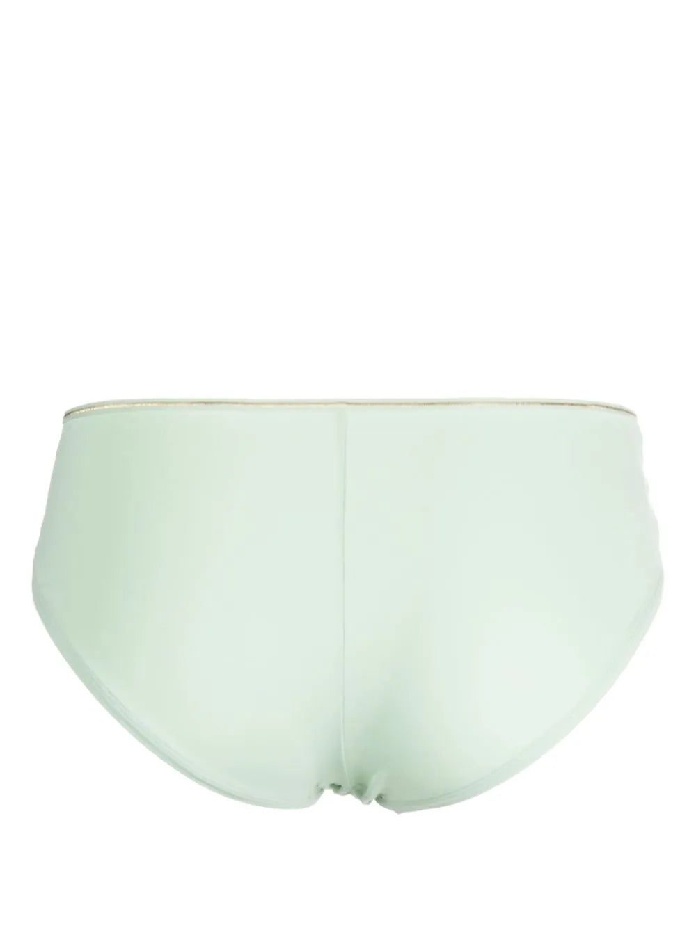 Marlies Dekkers Lucky Clover patterned-jacquard mesh thong - Image 2