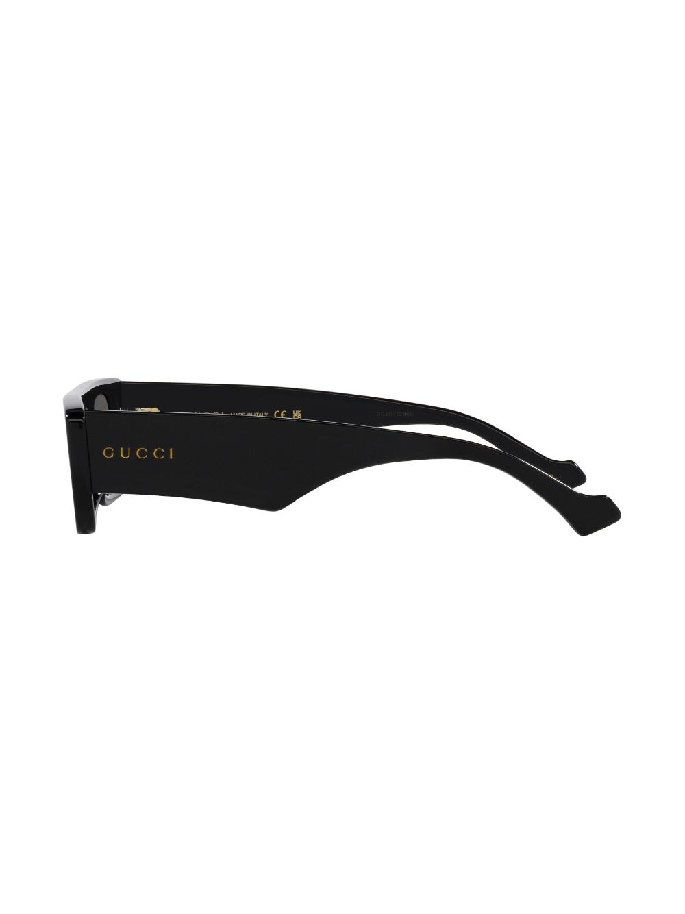 Gucci Eyewear logo-print rectangle-frame sunglasses - Image 3
