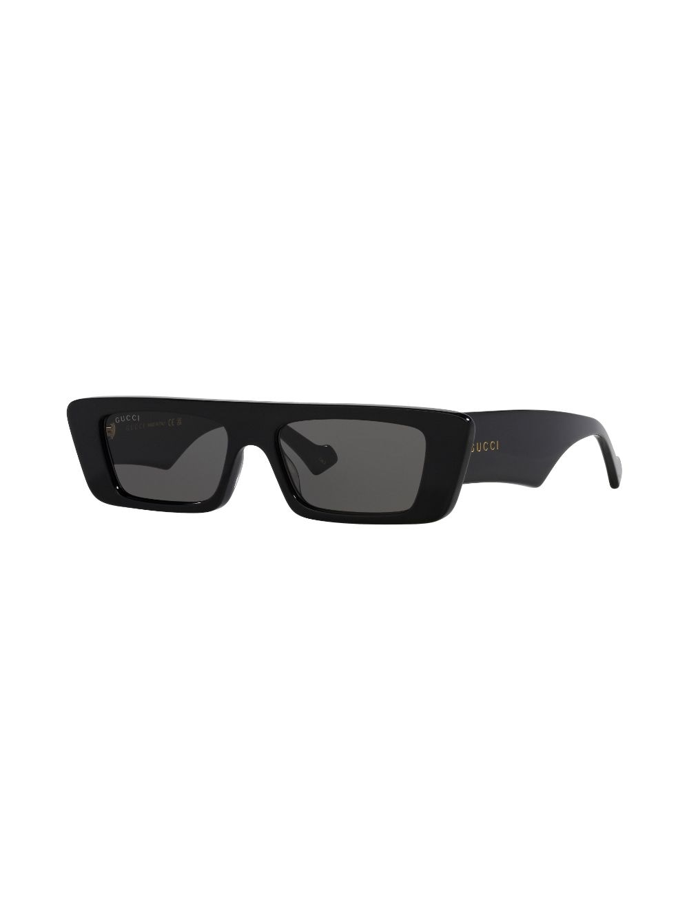 Gucci Eyewear logo-print rectangle-frame sunglasses - Image 2
