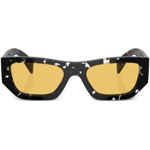 Prada Eyewear tortoiseshell-effect geometric sunglasses
