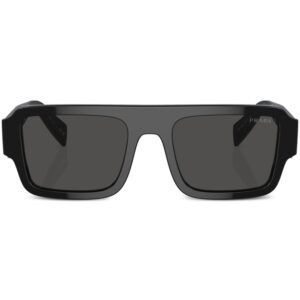 Prada Eyewear logo-engraved square-frame sunglasses