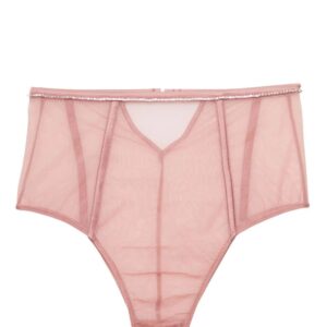 Fleur Du Mal  Brilliant high-waist briefs