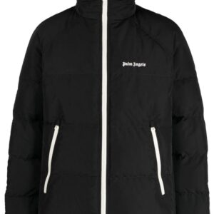 Palm Angels  logo-print padded jacket