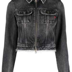 Diesel De-Slimmy-Z-S cropped denim jacket