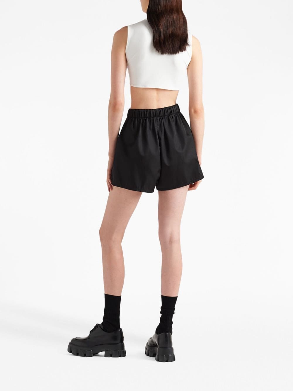Prada half-zip sleeveless crop top - Image 3