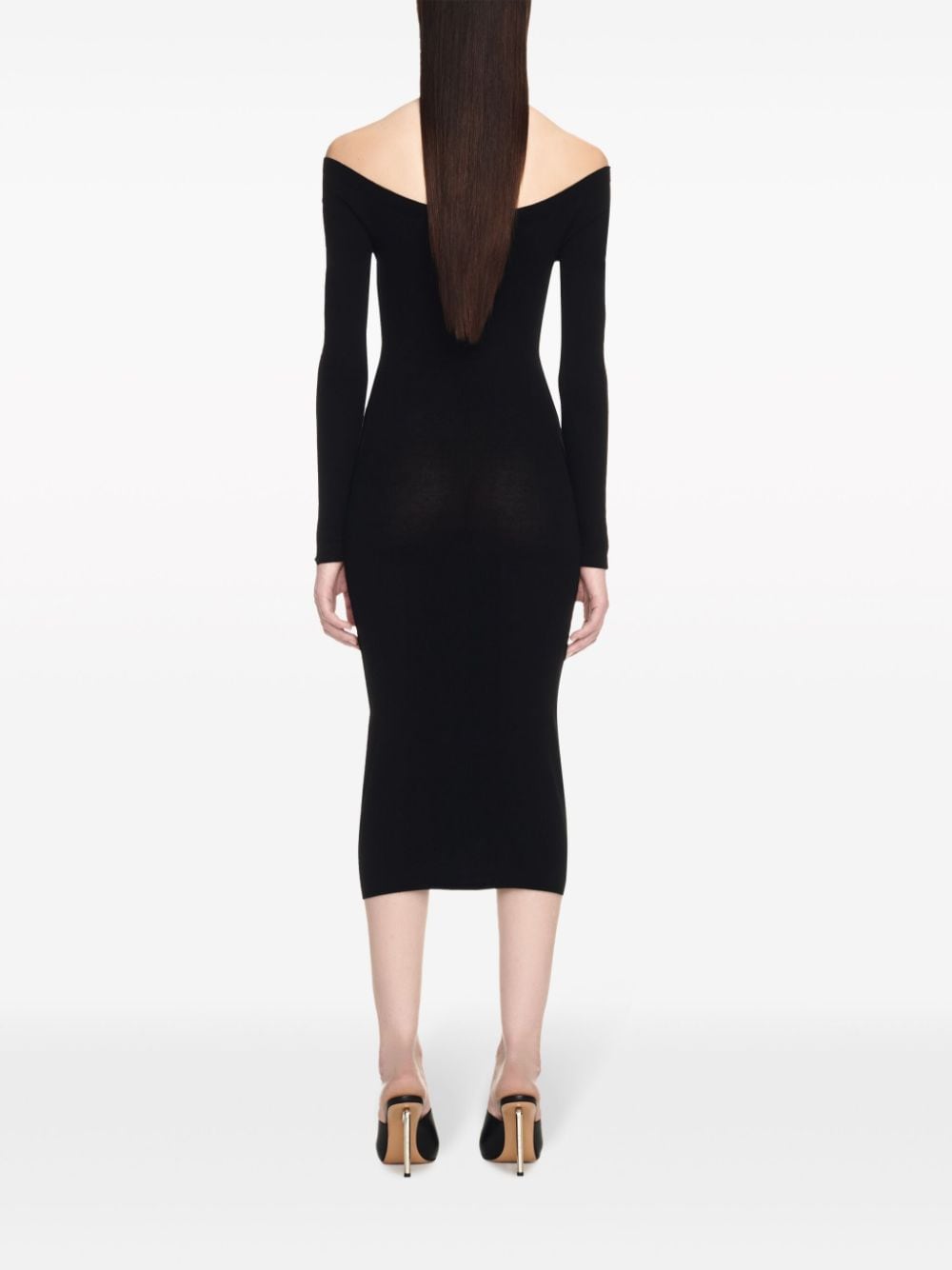 Off-White Off Stamp off-shoulder dress - Image 2