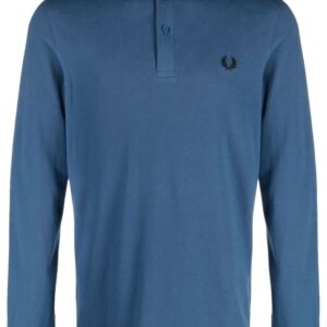 Fred Perry logo-embroidered cotton polo shirt