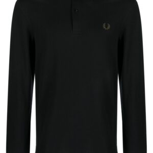 Fred Perry logo-embroidered cotton polo shirt
