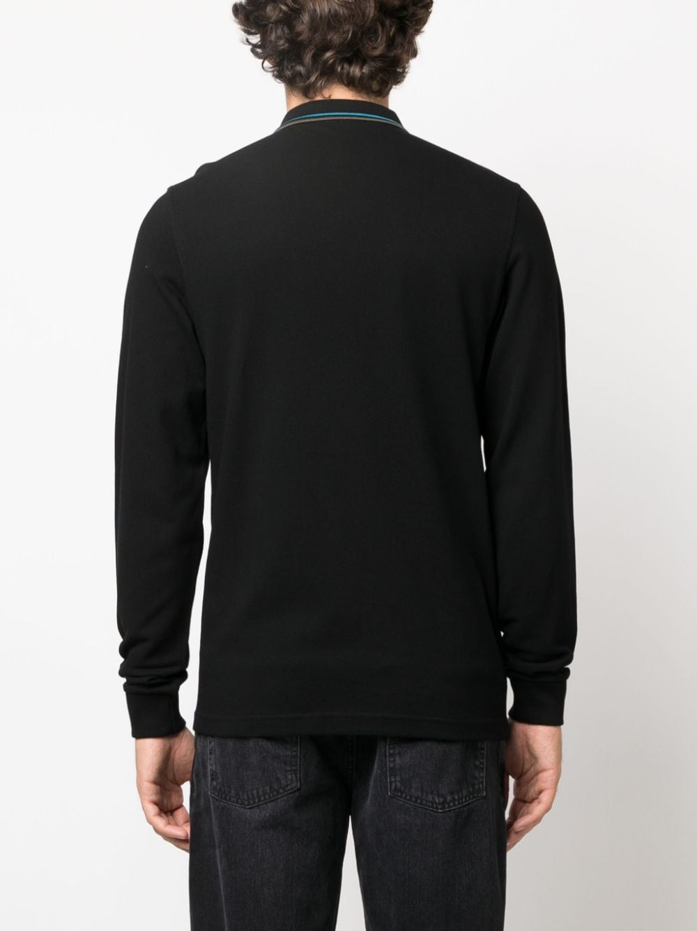 Fred Perry logo-embroidered cotton polo shirt - Image 4