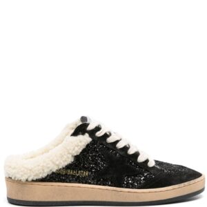 Golden Goose Ball-Star Sabot suede slip-on sneakers