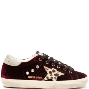 Golden Goose Super-Star velvet sneakers