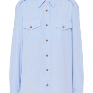 Prada Prince of Wales-check shirt