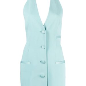 Versace x Dua Lipa vest minidress